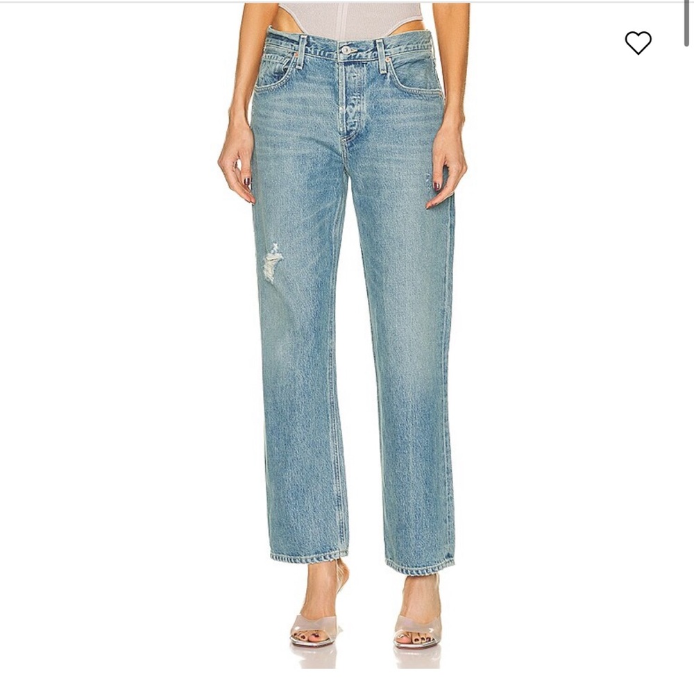Citizens of Humanity Neve Low Slung Relaxed Button Fly Jeans